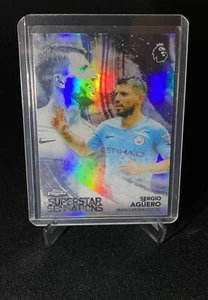 Sergio Agüero 2018-19 Topps Chrome Superstar Sensations #SS-SA Manchester City - Foto 1 di 2