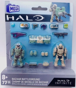 BAZAAR BATTLEGROUND, Mega Bloks Construx, Halo Infinite, HKT15 - NEW on CARD! - Picture 1 of 7