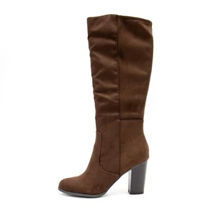 Bota de vestir alta hasta la rodilla de gamuza sintética Addyy Style & Co. para mujer - Imagen 1 de 7