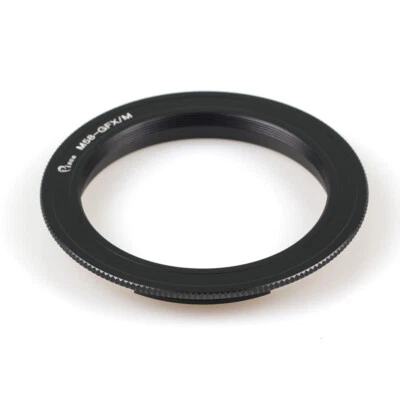 M58 x 0.75mm screw thread lens to Fujifilm GFX G mount adapter GFX100 50S 100S - Image 1 of 3