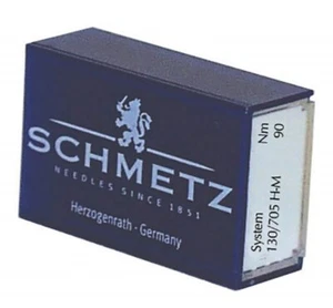 Schmetz Sewing Machine Needles - Microtex, Boxes of 100, Size 60/8, 70/10, 90/14 - Picture 1 of 14