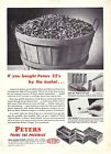 1949 Du Pont Peters Bought Peter 22s by the Bushel Vintage Mag Print Ad/Poster
