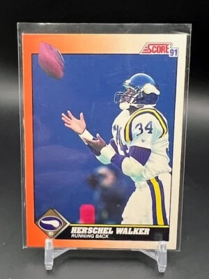 1991 Score #348 Herschel Walker  - Image 1 of 2