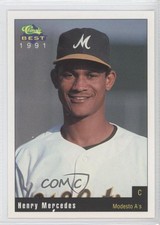 1991 Classic Best Modesto A's Henry Mercedes #22