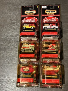 Matchbox Coca Cola Enduring Characters Serie 6 Auto Set - Bild 1 von 9