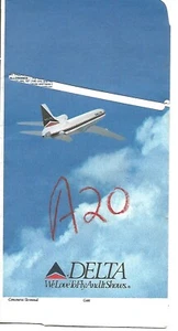 Ticket Jacket - Delta - L-1011 - c1989 (J2048) - Bild 1 von 1