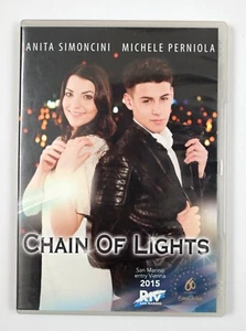 EUROVISION 2015 PRESS CD OF SAN MARINO - ANITA AND MICHELE WITH CHAIN OF LIGHTS - Bild 1 von 4