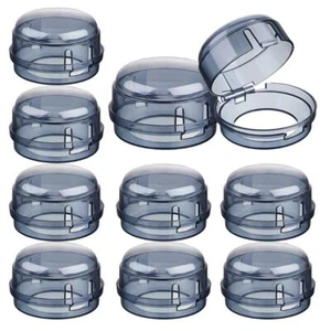 Home Stove Knob Covers Lock Lid Kitchen Switch Protector Kitchen Tools - Picture 1 of 12