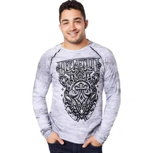 Camiseta premium Y2K manga larga Affliction Live Fast Still Works para hombre S-4XL - Imagen 1 de 2