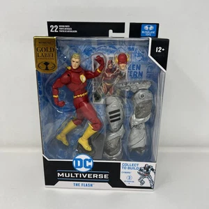 The Flash DC Multiverse Figure 2023 McFarlane Gold Label Collection Open Box - Picture 1 of 9