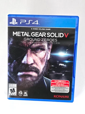 Metal Gear Solid V Ground Zeroes PS4 PlayStation 4 Game Used Konami - Image 1 of 3