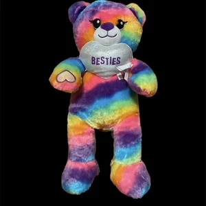 BABW / Build a Bear Workshop RAINBOW FRIENDS BÄR 17 Zoll Plüschtier Stofftier - Bild 1 von 3
