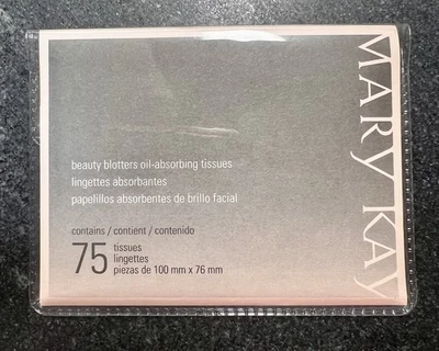 Mary Kay Beauty Blotters Oil-Absorbing Tissues ~ 75/Pkg - Image 1 of 3