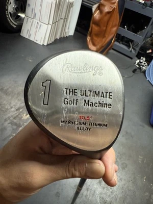 Rawlings Golf THE ULTIMATE GOLF MACHINE 1 Wood RH 10.5° Stiff Low Torque. PO - Image 1 of 4