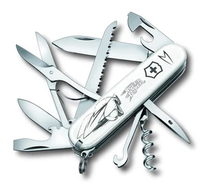 VICTORINOX Disaster Prevention Knife Huntman Mach Gogogo Drawing 1. - Picture 1 of 5