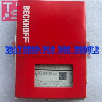 Beckhoff KL3403-0010 PLC Module# 1x New In Box - Image 1 of 4