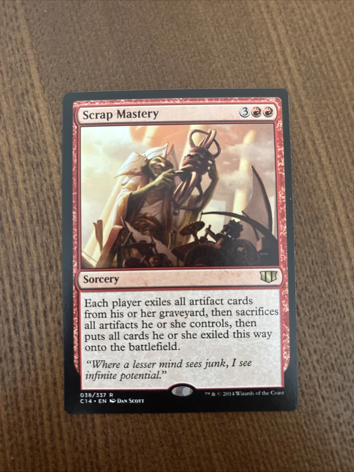 MTG Scrap Mastery 038/337 Commander 2014 C14 Magic The Gathering - Image 1 of 1