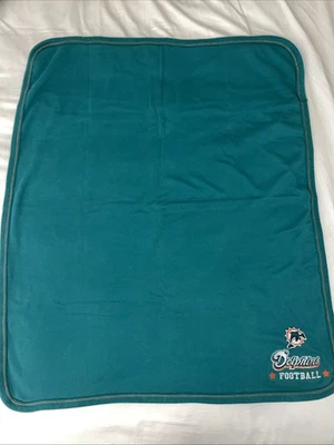 Ropa del equipo de la NFL Miami Dolphins bebé manta fan 34x29" Foto 1 de 4