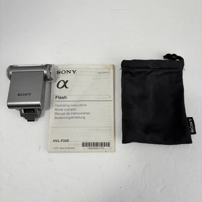 Sony HVL-F20S Shoe Mount Flash for NEX-3/C3/F3 NEX-5 - Image 1 of 4