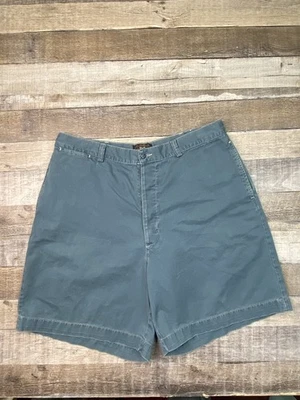Vintage RRL Ralph Lauren Masculino 36 Shorts Oficial Roupa de Trabalho de Campo Azul Fabricado Nos EUA - Imagem 1 de 4