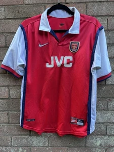 Arsenal 1998 - 1999 Home JVC Nike Shirt size Youth XL - Picture 1 of 12