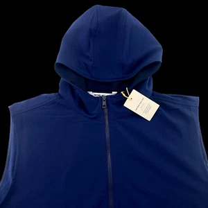 Peter Millar Crown Sport Performance isolierte Weste Jacke mit Kapuze 265 $ XL - Bild 1 von 14