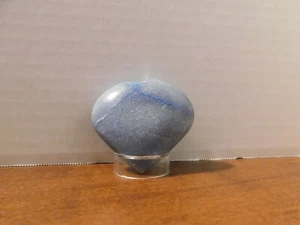 HERMOSO CORAZÓN DE PIEDRAS PRECIOSAS DE DUMORTIERITA 2,25" de--India--Realmente Bonito - Imagen 1 de 12