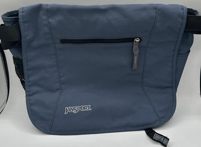 Bolso Mensajero Azul Jansport, Ciudad, Trabajo, Escuela, Viaje Foto 1 de 4