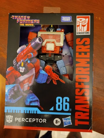 Transformers Studio Series Voyager Autobot Perceptor # 11 G1 Toon Movie Cover