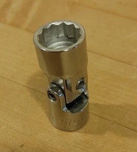 Easco 3/8 Drive SAE 9/16" 12-Point Flank Drive Shallow Universal Socket 72 2018 - Bild 1 von 8