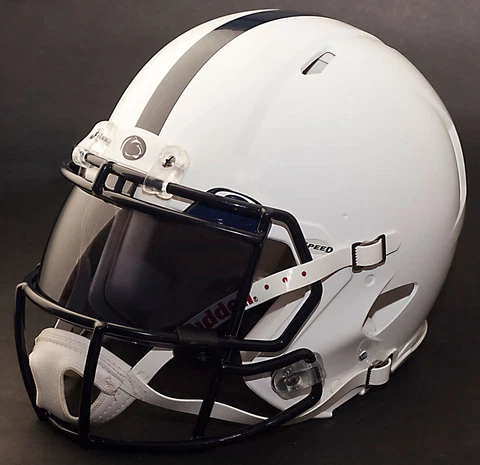PENN STATE NITTANY LIONS Authentic GAMEDAY Football Helmet w/ OAKLEY Eye Shield Cover
