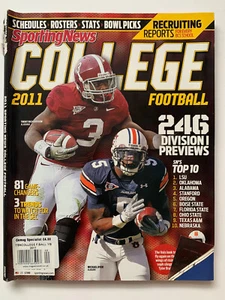TRENT RICHARDSON ALABAMA COLLEGE FOOTBALL NCAAF USA SPORTING NEWS MAGAZINE 2011 - Picture 1 of 5