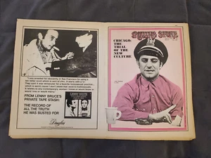 Rolling Stone Magazine April 1970 Abbie Hoffman Stooges Doors Screamin' Jay FLAT - Bild 1 von 19