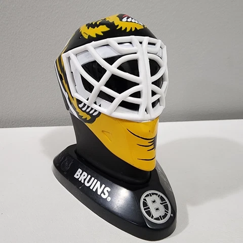 1996 McDonalds Mini Goalie Helmet Display Boston Bruins Bill Ranford #30 Cover