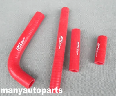 Silicone radiator hose For Yamaha YZ400F WR400F YZ426F WR426F 1998-2002 2001 RED Foto 1 de 4