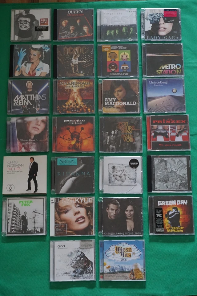 Top CD Album Set Pop; Rock; Deutsch; Green Day; Peter Fox; Wolfsheim - Bild 1 von 1