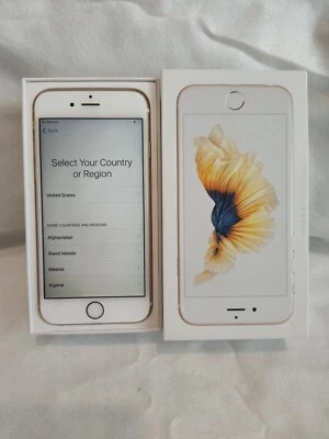 Original Unlocked Apple iPhone 6s 16GB Mobile Phone Cell Phone Smart Phone - Image 1 of 4