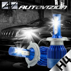 AUTOVIZION LED HID Headlight kit H4 9003 White for 1992-2003 Volkswagen EuroVan - Picture 1 of 12