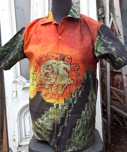 Vintage ROUTE 66 Poly Shirt Youth 10/12 1990's - Picture 1 of 8