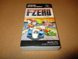 New Super Famicom software F-ZERO SFC w/Box From Japan Free Shipping w/Tracking - Picture 1 of 2