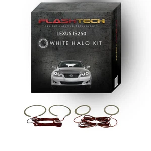 Kit de anillo de halo de faros LED ojo de ángel blanco para faros Lexus IS250 2006-2008 - Imagen 1 de 2