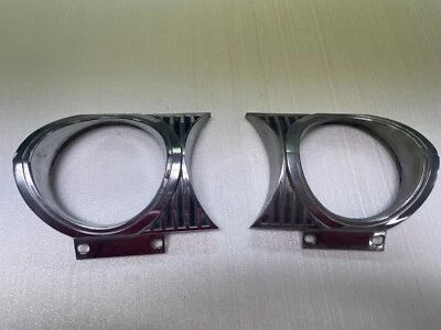 1964 Dodge Polara 330&440 Lt&Rt Inner Headlight Bezels OEM Mopar SET BOTH SIDES - Изображение 1 из 4