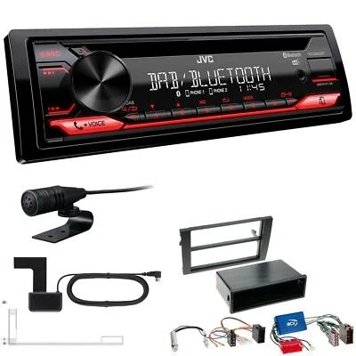 JVC KD-DB622BT DAB inkl Antenne Bluetooth für Audi A4 mit Symphony /Navi Plus - Bild 1 von 4