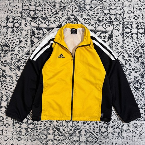 GUCCI Giacca Adidas unisex gialla poliestere taglia XXS tuta regular fit