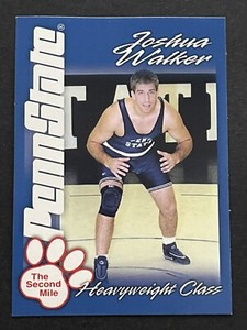 JOSH WALKER ~ 2005 Second Mile Penn State Wrestling Card  *RARE*  LANCASTER, PA