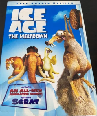 Ice Age The Meltdown (2006-FS) w/Slipcase Cover & Special Features - Used DVD - Image 1 of 3