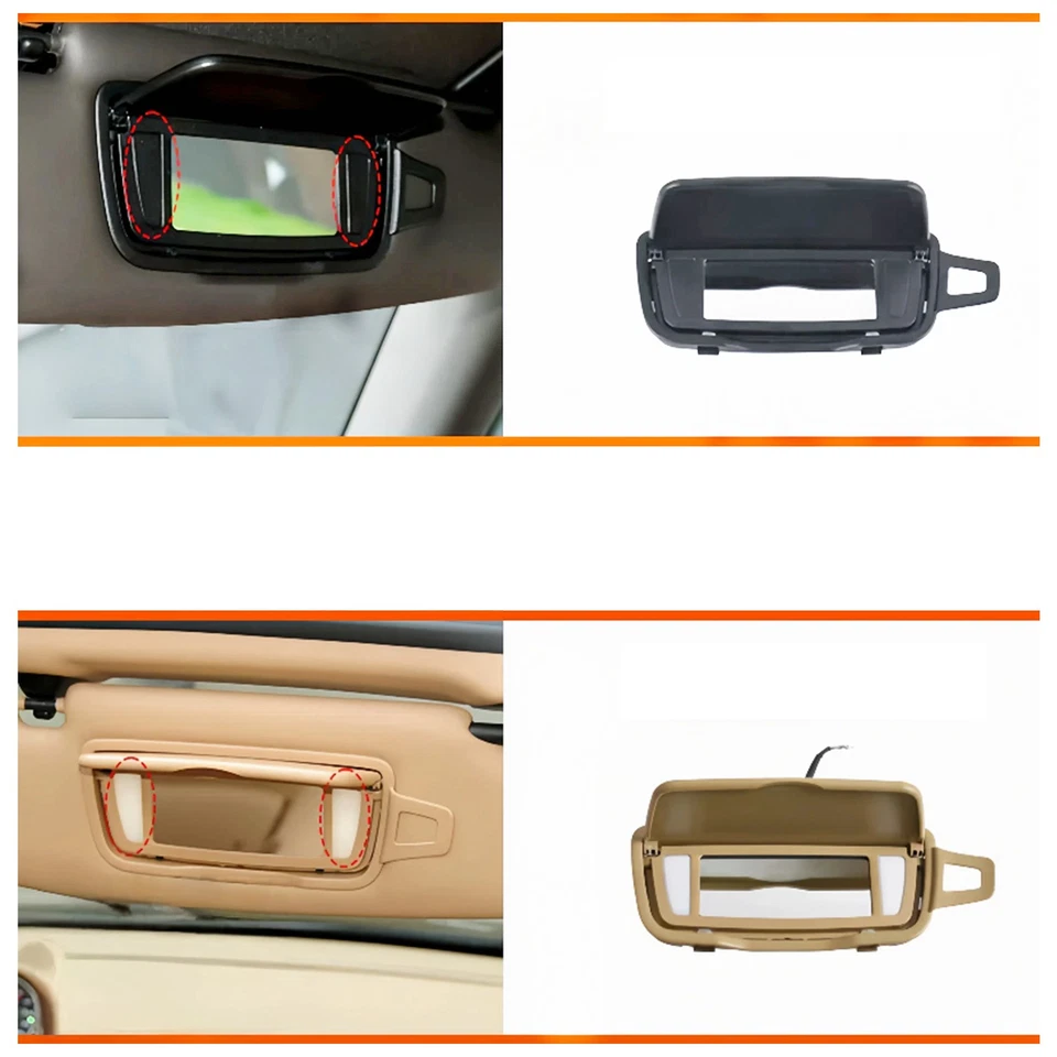 OE Sun Visor Vanity Mirror for Porsche Boxster Cayman (981) 2013-2016 - Image 1 of 4