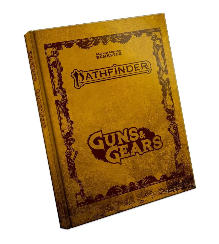 Libro (Edición Especial) Pathfinder RPG: Guns & Gears tapa dura (Remasterizado) (P2) Foto 1 de 1