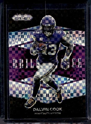 2021 Prizm Dalvin Cook Brilliance Prizms Purple Power #31/49 Vikings - Image 1 of 2