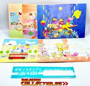 ULTRA RARE Released in 2000 5-Postcard POKEMON set Keiko Fukuyama Lawson Pikachu - Picture 1 of 13